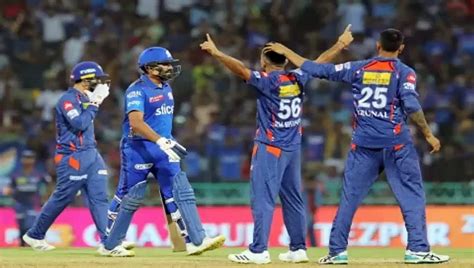 Lucknow Super Giants vs Mumbai Indians, 63rd Match, Tue, May .